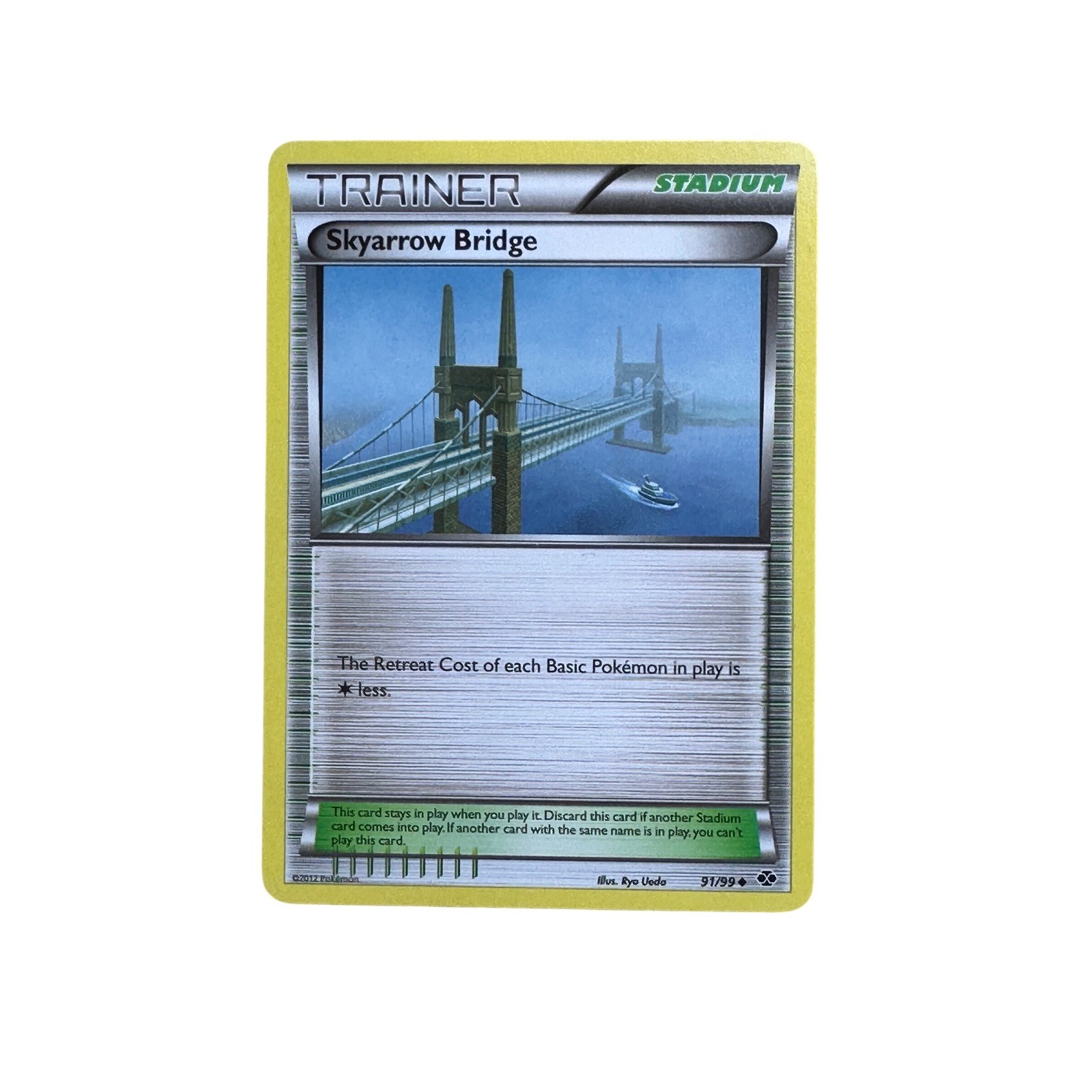 Pokemon Skyarrow Bridge Trainer Stadium Card 91/99