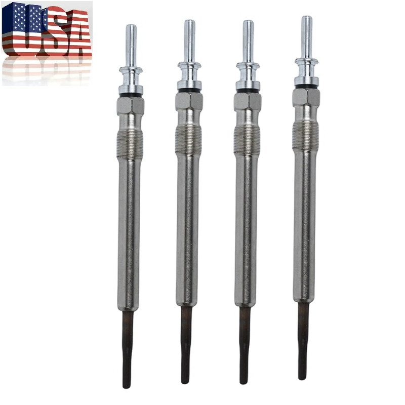 4 Piece 0250603006 Glow Plug Fit BMW F10 F02 F15 535d xDrive X5 xDrive35d