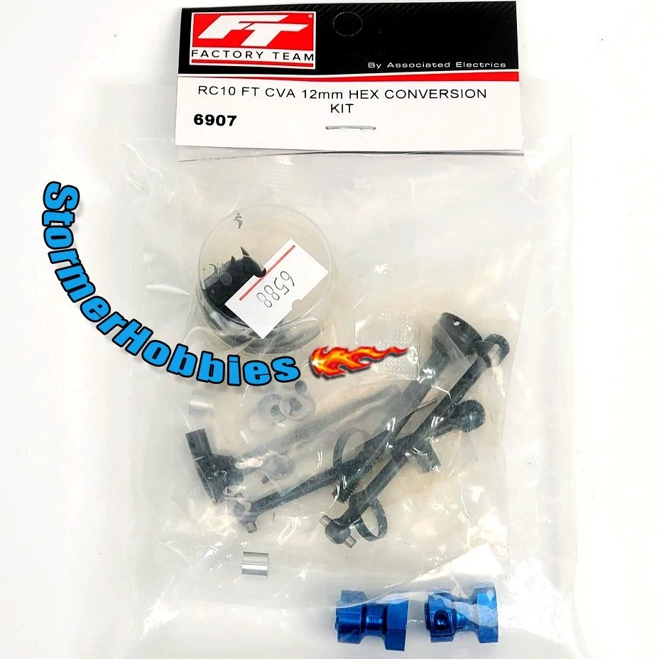 Associated RC10 FT CVA 12mm Hex Conversion Kit ASC6907 6907 - Image 3 of 4