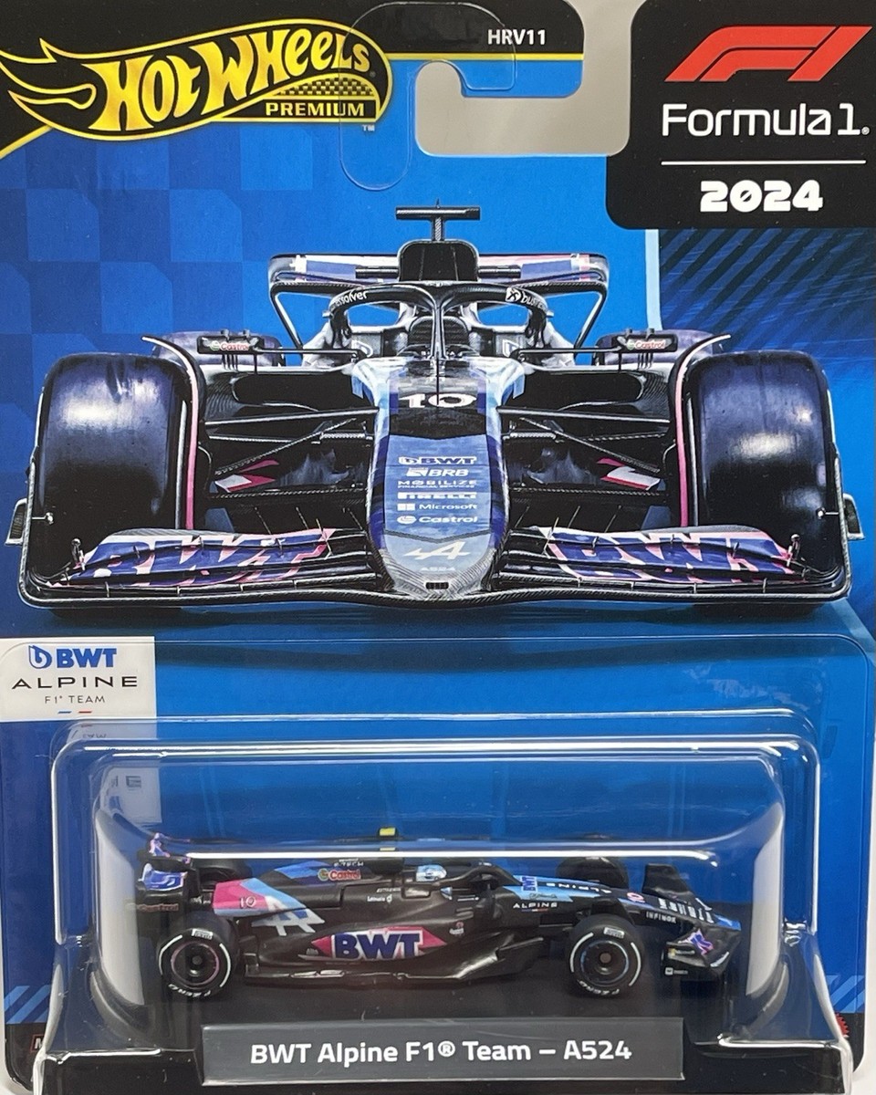 2025 HOT WHEELS PREMIUM FORMULA 1 2024 “BWT ALPINE F1 TEAM