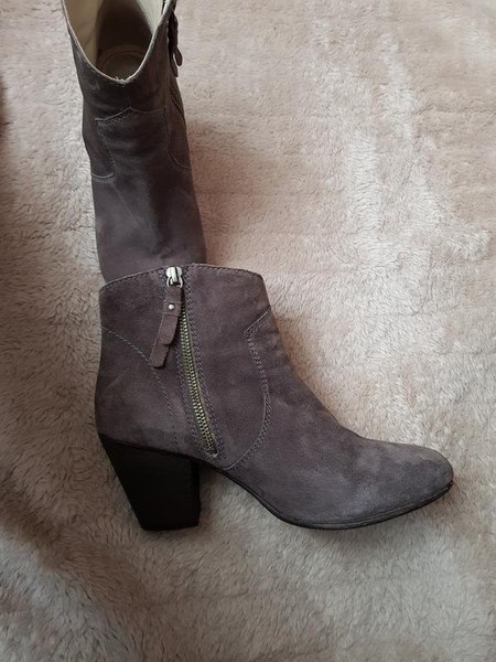 Women Boden Ankle Boots Grey 40