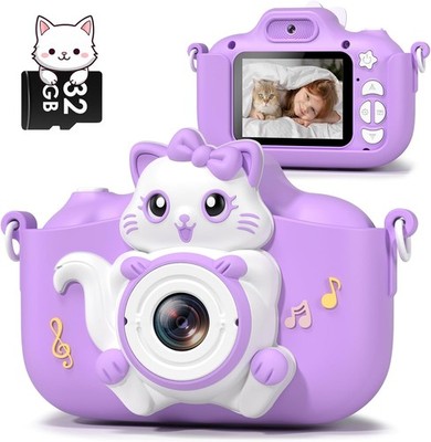 Kinderkamera 1080P 32 GB 2 Zoll für Kinder