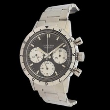 LANDERON TYPE 20 PANDA TRICOMPAX MECANIQUE BRACELET OYSTER RIVETE