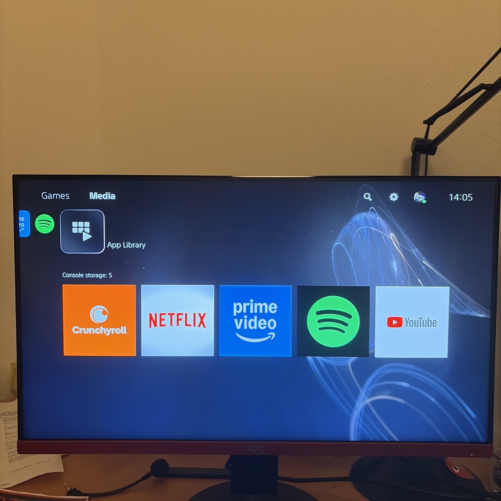 AOC G2490VXA 24" 144 Hz LED Gaming Monitor - Nero/Rosso