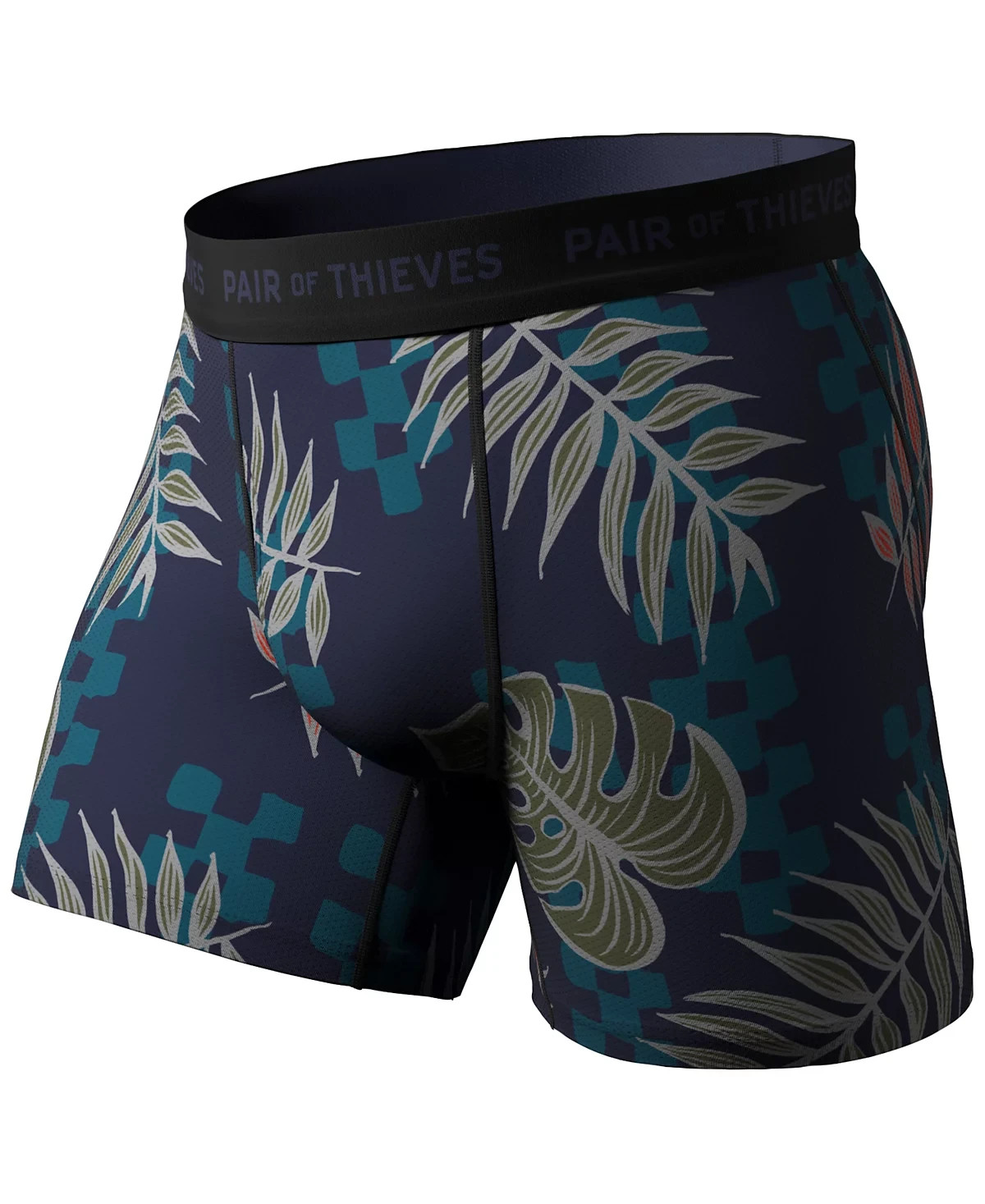 Pair of Thieves Mens 1-Pk Solid - Print SuperFit Briefs, Navy, MEDIUM