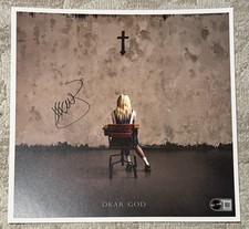 TAYLOR MOMSEN SIGNED PRETTY RECKLESS DEAR GOD 11x11 ALBUM PHOTO - BECKETT COA