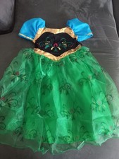 Robe Deguisement Reine Des Neiges Anna 2/3 Ans Princesse Fille Enfant Princesse