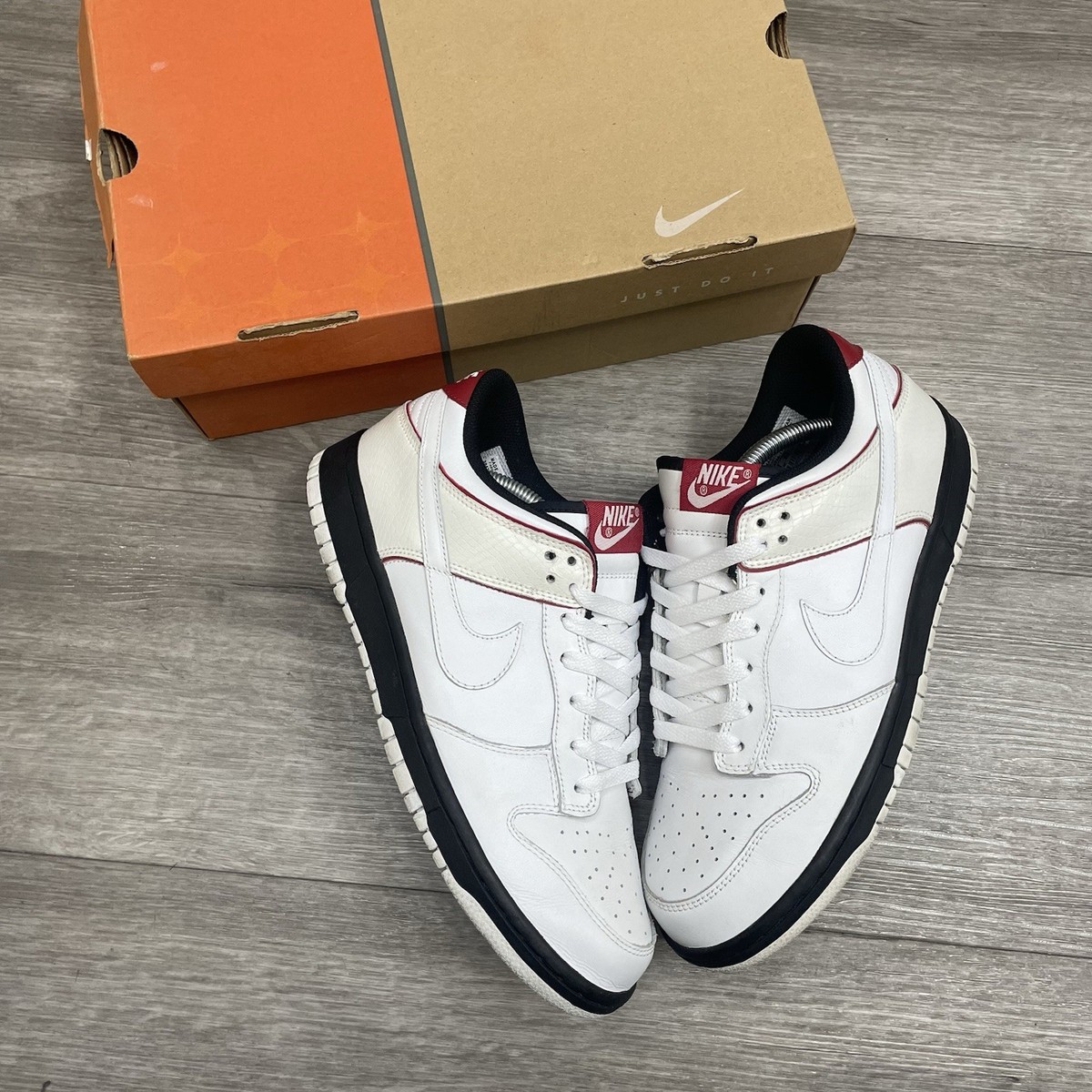 NIKE dunk low cl \"jordan pack\" 28.5 ナイキ Dunk Low Cl 'Jordan Pack' - Nike - 304714 107 - white/black