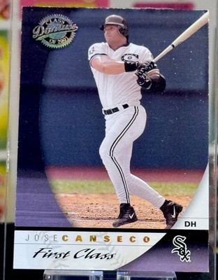 2001 Donruss Class of 2001 FIRST CLASS #6 Jose Canseco /100 Rare Insert