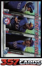 2017 Bowman Leody Taveras / Andy Ibanez / Ronald Guzman Talent Pipeline #TP-TEX