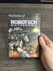 Robotech: Battlecry PS2 Play Station 2 Black Label - Complete CIB + Reg Card