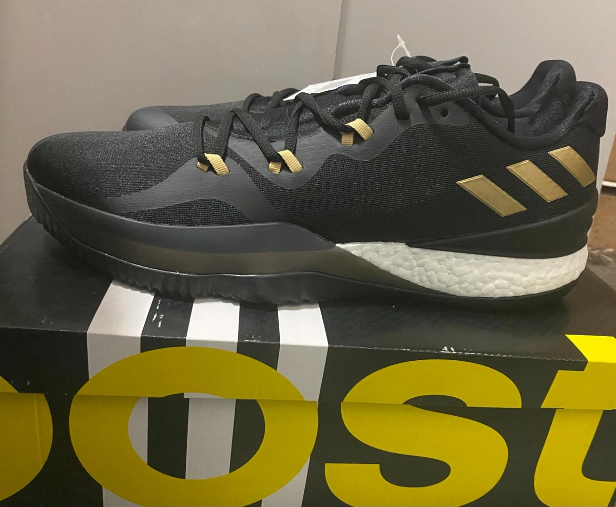 panik Fryse sikkerhed Adidas Crazy Light Boost (US 13.5 UK 13 F 48 2/3 ) NEW Black and Gold  Basketball | eBay