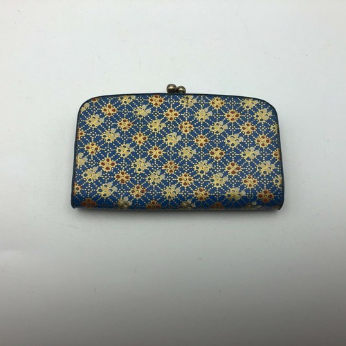 Portamonete chiusura a scatto piccolo modello cool due scomparti vintage così carino