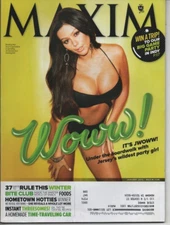 Maxim Magazine January 2012 JWOWW Jessica Rafalowski Abby Elliott Shaun White