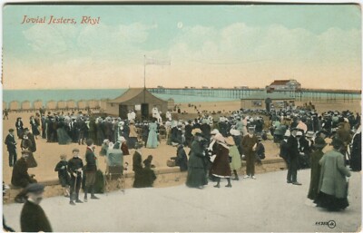 JOVIAL NARREN, RHYL, ENTERTAINER - Flintshire Postkarte
