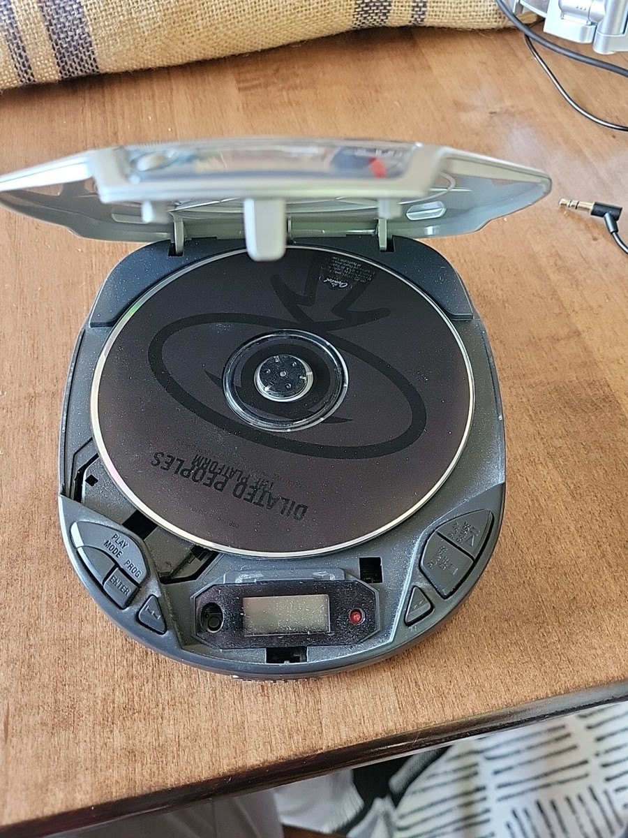 AUDIOPHASE DM9804 10 SECOND ANTI-SHOCK System PORTABLE CD PLAYER