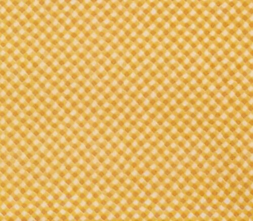 Clothesline Club Diagonal Yellow Check Robert Kaufman Cotton Fabric ONE yard