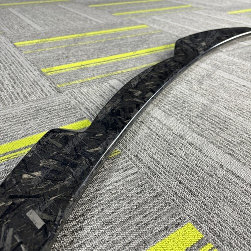 Glossy Black/Carbon Fiber Rear Trunk Lid Spoiler Wing Fits Toyota Corolla 2020+ - Picture 33 of 52