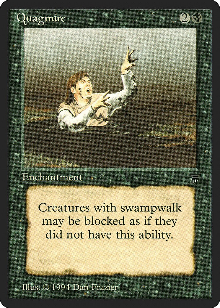 Quagmire Legends NM Black Uncommon MAGIC THE GATHERING MTG CARD ABUGames