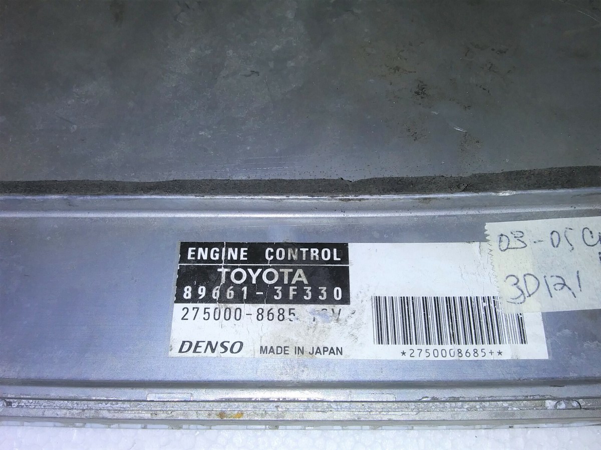 2003-2005 Toyota Crown ecm ecu computer 89661-3F330 | eBay
