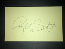 2016 RED SOX: Robby Scott, SIGNED 3x5 Card
