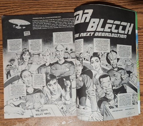 RARE 1992 MAD MAGAZINE AUSTRALIAN SUPER SPECIAL COMPLETE STAR TREK COLLECTION - Picture 10 of 10
