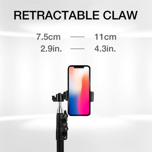 1PCS Portable Phone Tripod Stand 78in Extendable Lightweight Wireless Remote - Picture 3 of 7