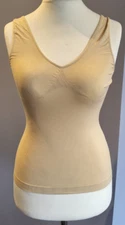 Ladies Nude Body Shaping Vest Top Size Small/Medium
