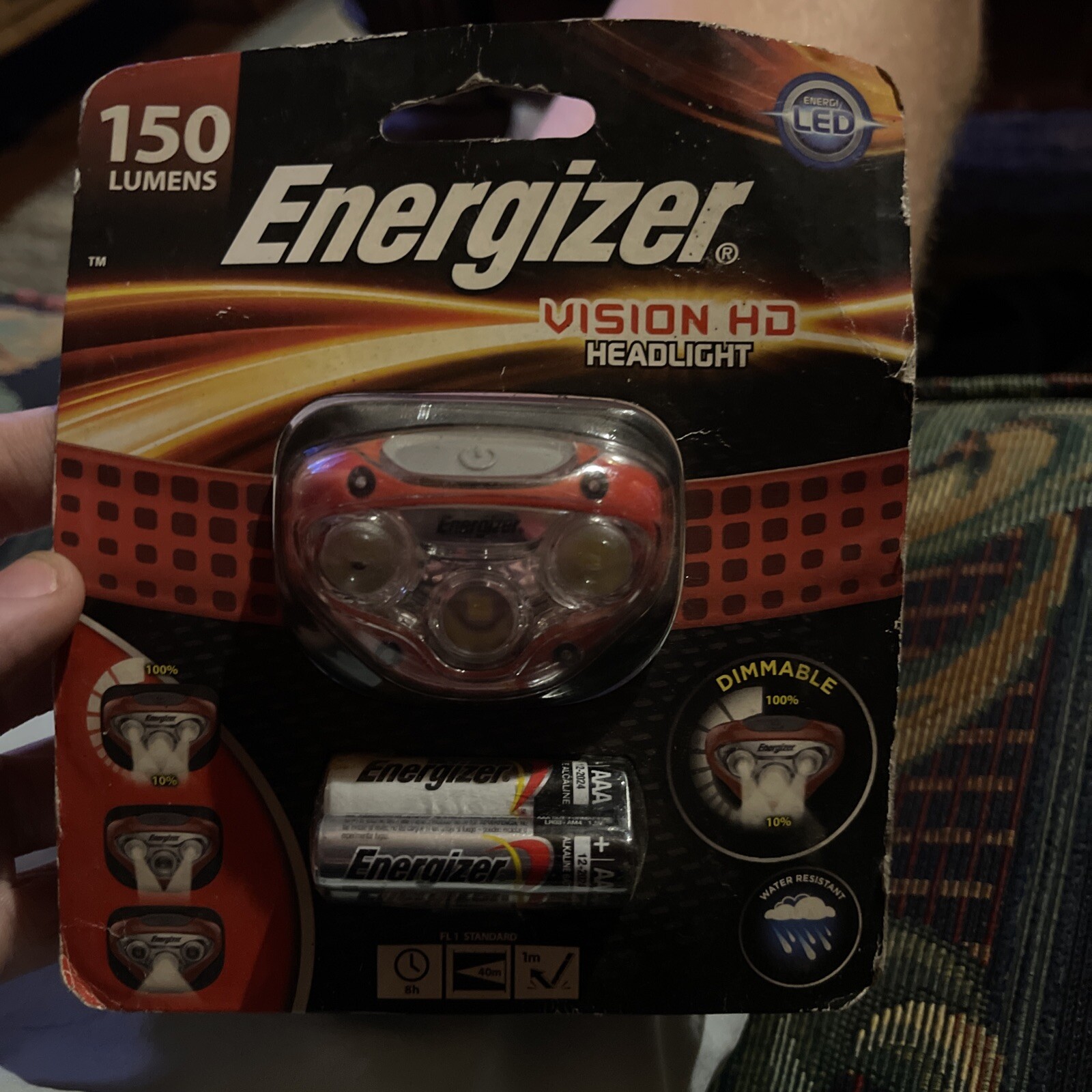 Energizer 150 Lumens Vision HD Headlight LED Hdb32ew for sale online | eBay