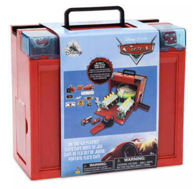 【カーズ】フローのV8カフェ　ラモーンのボディショップ　プレイセット Disney Parks Flo's V8 Cafe On-the-Go Play Set – Cars Play Set Toy