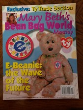 Mary Beth's Bean Bag World Monthly  TY Beanie Babies Magazine  October 2000