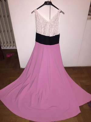 Bellissimo Abito Lungo Sartoria Da Cerimonia Con Gonna A Ruota | eBay