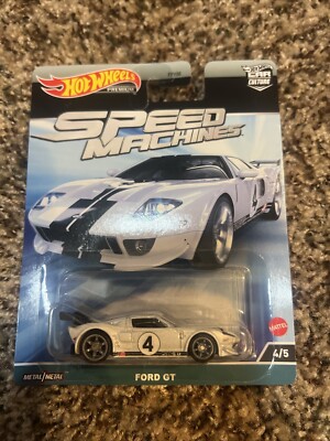 NEW Hot Wheels Premium Car Culture Speed Machines FORD GT 1:64 DieCast Car 