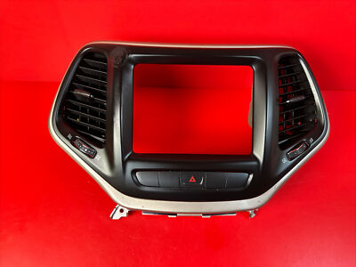 2014-2017 Jeep Cherokee Navigation Display Screen Monitor Bezel Trim OEM