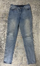 Levis Womens Skinny Jeans Bold Curve Blue Denim Size 2/26 Stretch Mid Rise Pants