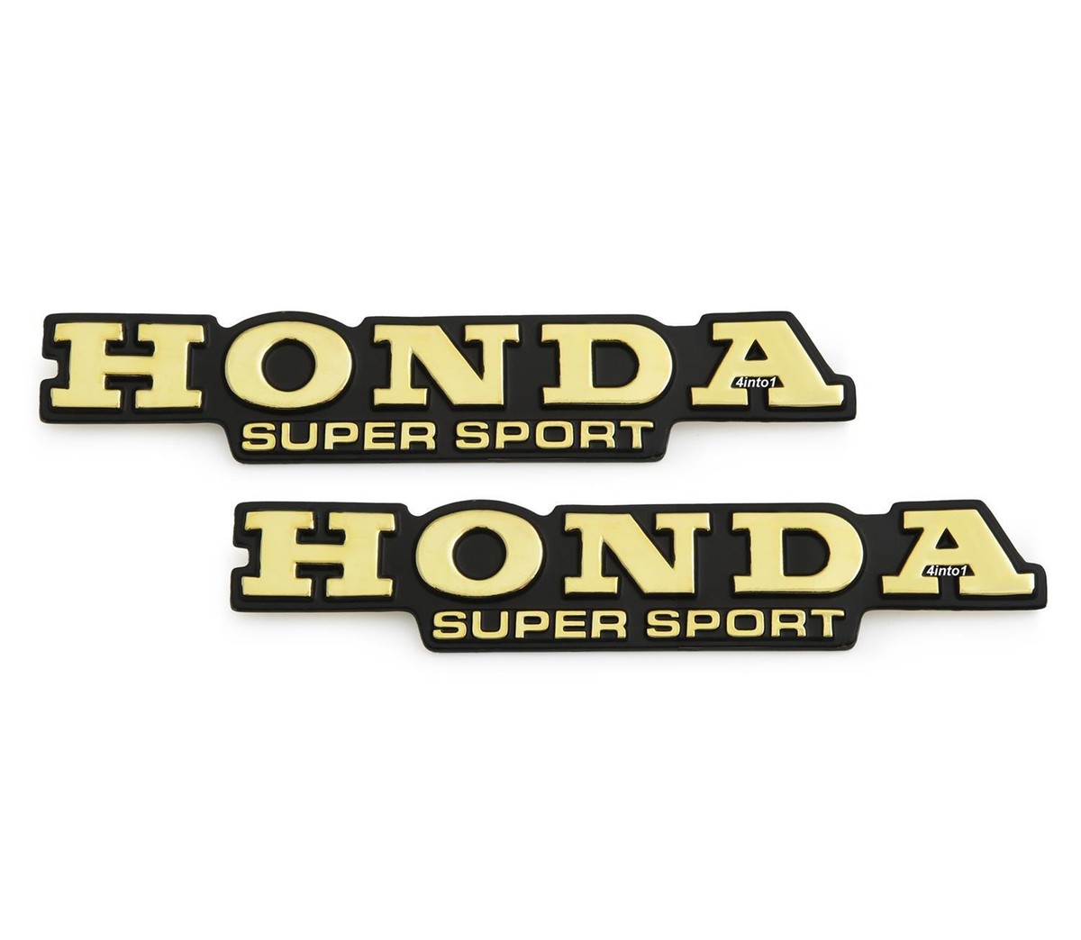 2 Pack Gas Tank Emblems Badge Set Honda CB750F CB750 Super Sport