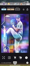 Topps BUNT Walker Buehler PURPLE Base CHROME 20 Series 2 [DIGITAL CARD]