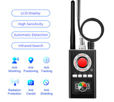 2023 K88 Anti Spy Scanner Detector RF Camera GSM Audio Bug Finder Signal Tracker