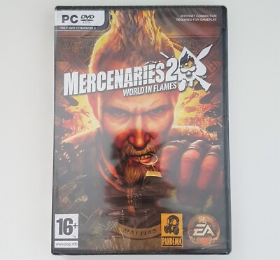 Mercenaries 2: World in Flames - PC DVD - RARE - NEW & SEALED | eBay