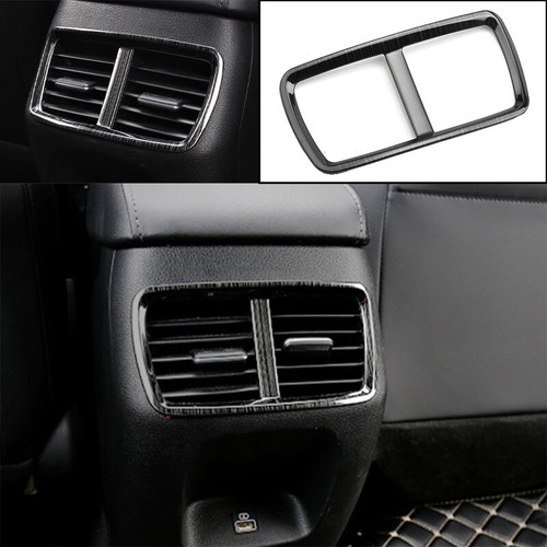 Titanium Black Rear Air Outlet Vent Frame Trim 1PCS For Hyundai Sonata 2020-2023 - Picture 1 of 20