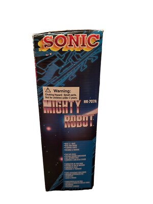 RARE VINTAGE 80'S MIGHTY SONIC ROBOT HO KAI TOYS HK 707A OPEN BOX