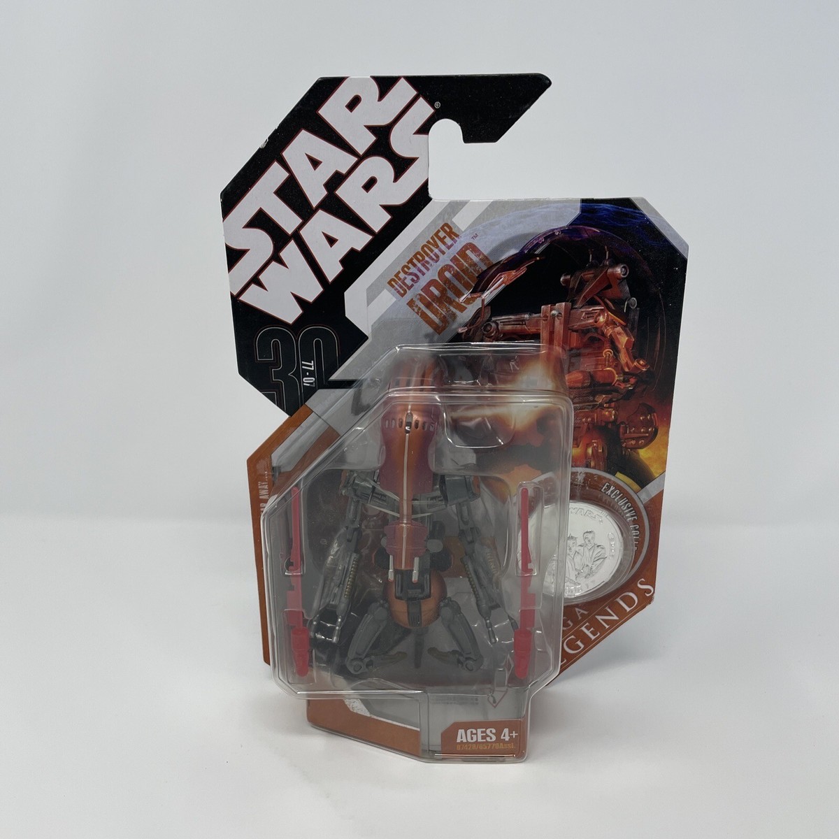 2007 STAR WARS SAGA LEGENDS DESTROYER DROID Hasbro 30th