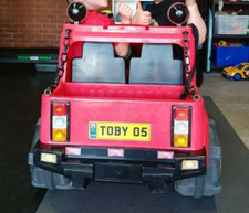 personalised number plates