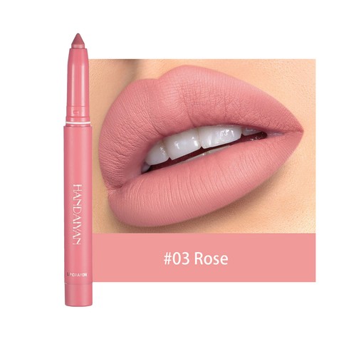 6 Colors Lip Pencil Set Waterproof Long-lasting Lip Liner Matt Lipstick Pen W1R0 - Picture 3 of 11