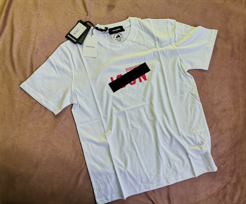 NEW Men`s Dsquared2 T-shirt in White 
