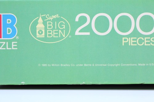 Milton Bradley Super Big Ben NIB 2000 Jigsaw Puzzle 1985 VTG 4565-2 Woodland, WA - Picture 7 of 21