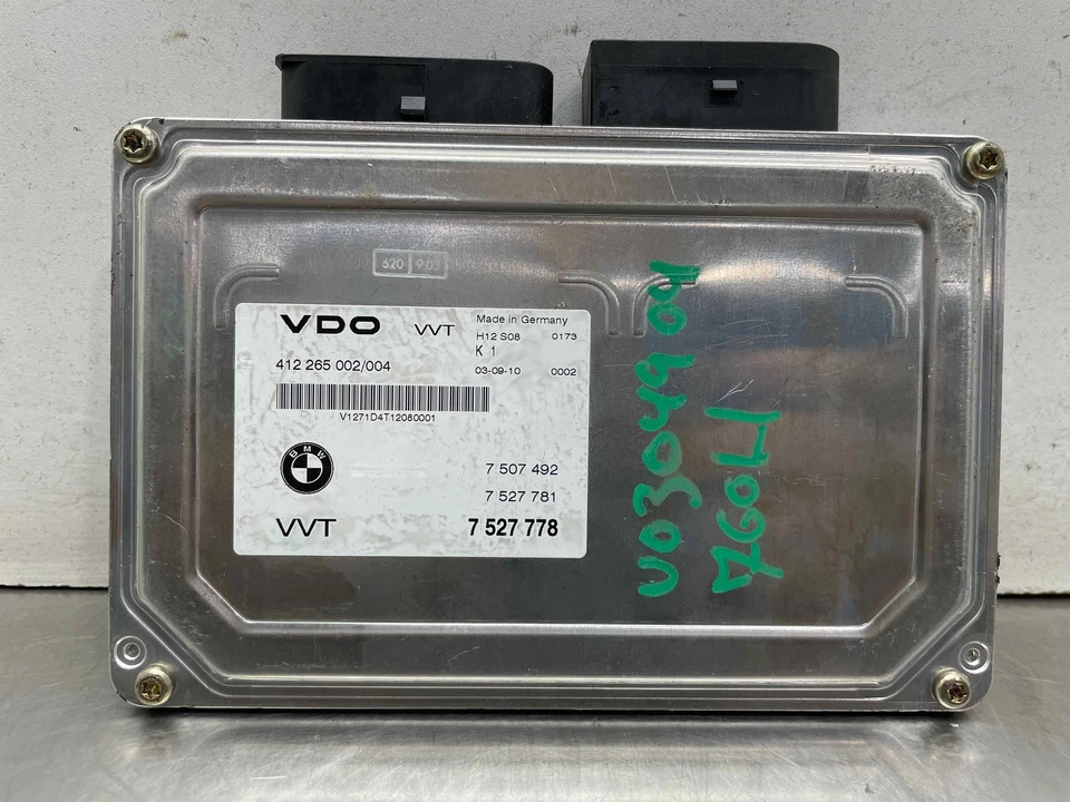 2004 BMW 760i Valvetronic Control Module Velvotronic Computer VD0 OEM 7527778 - Image 3 of 4