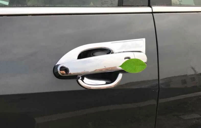 For Chevrolet Malibu 19-2024 Chrome ABS Exterior Side Door Handle Cover Trims 8P Foto 3 de 4