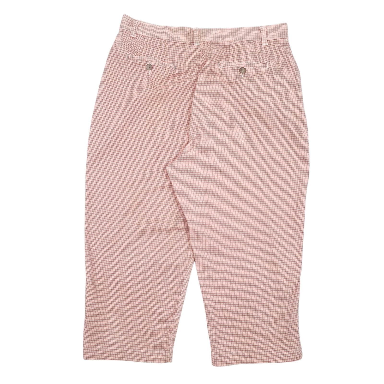 LEE Capri Chino Trousers Cotton Blend Pink Womens  16 image 3