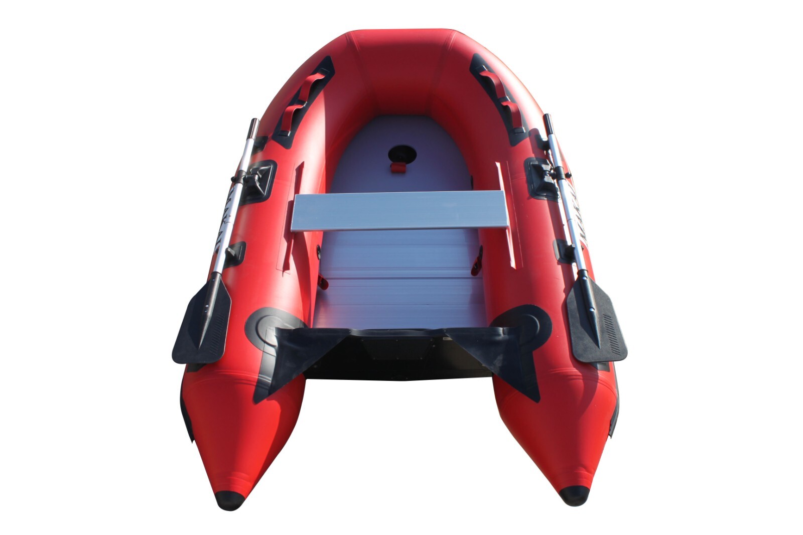 Makai 8ft Inflatable Boat Raft Dinghy Pontoon Boat with Aluminum Floor